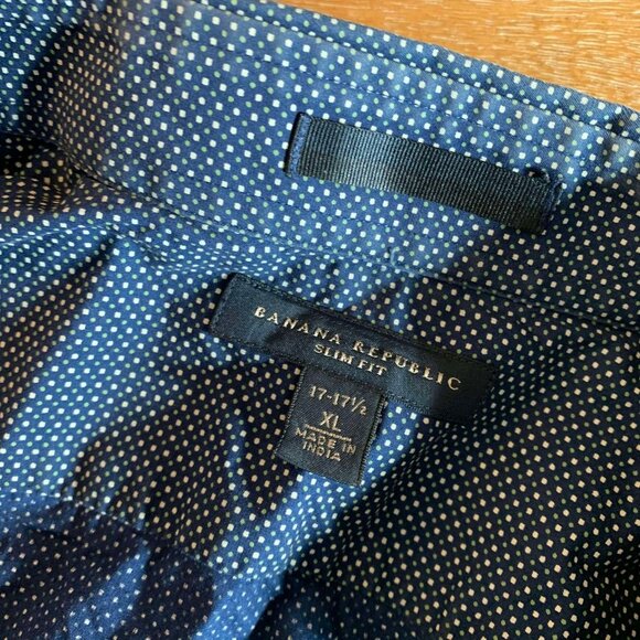 Banana Republic Men’s Slimfit Shirt Size XL - Picture 4 of 7